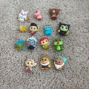 Disney Doorables Figures Lot Of‎ 14 Collectible Mini Blind Bag Characters
